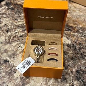 NWT Tory Burch Reva Bangle watch